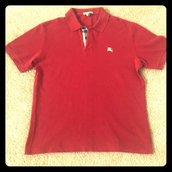 Men’sBurberry polo size M - Picture 1 of 4